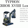 Terror XVIII Mini Excavator