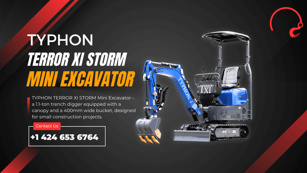 Typhon-mini-excavator-blue-series 