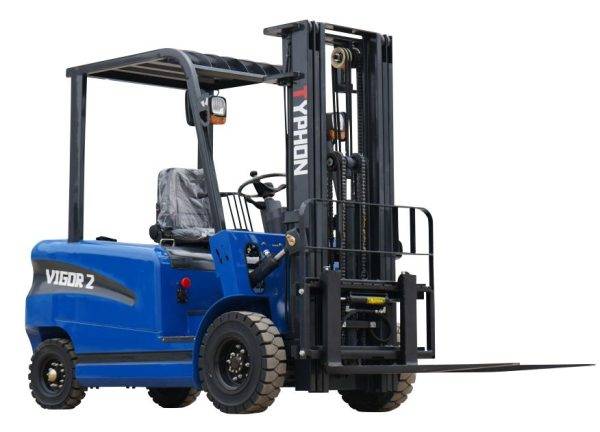 New 2025 TYPHON VIGOR 2 Blue Electric Forklift 2 Ton Lifter Lift Truck Jitney - Image 7