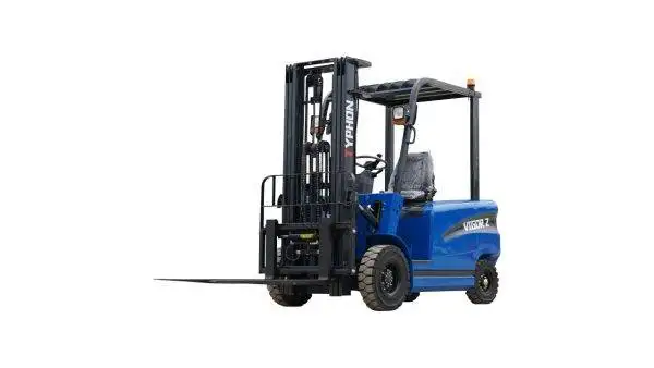 New 2025 TYPHON VIGOR 2 Blue Electric Forklift 2 Ton Lifter Lift Truck Jitney - Image 2