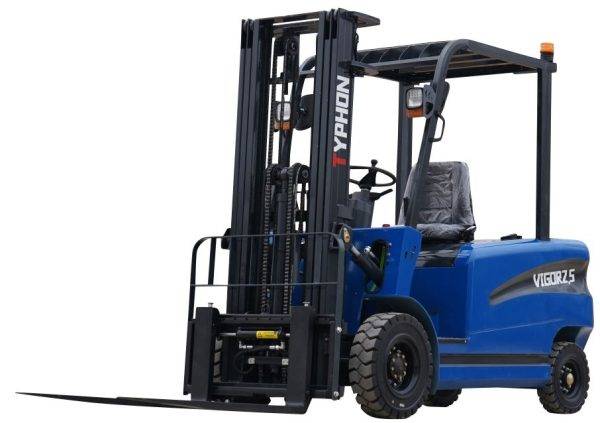 New 2025 TYPHON VIGOR 2.5 Blue Electric Forklift 2.5 Ton Lifter Lift Truck - Image 8