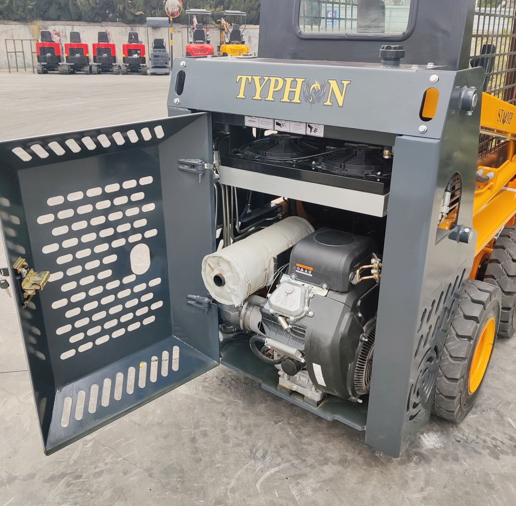Top Compact & Mini Excavator Diggers- TYPHON Machinery Brand New TYPHON STOMP Mini Skid Steer