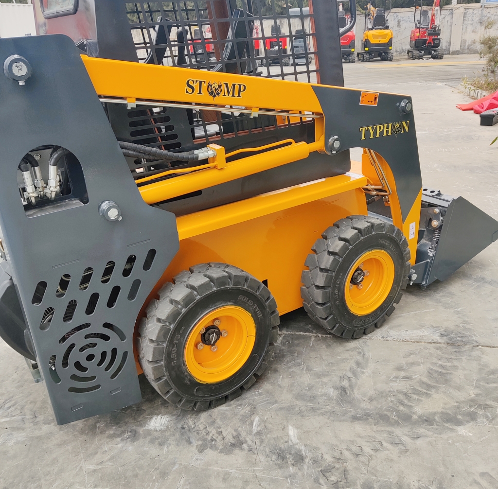 Top Compact & Mini Excavator Diggers- TYPHON Machinery Brand New TYPHON STOMP Mini Skid Steer