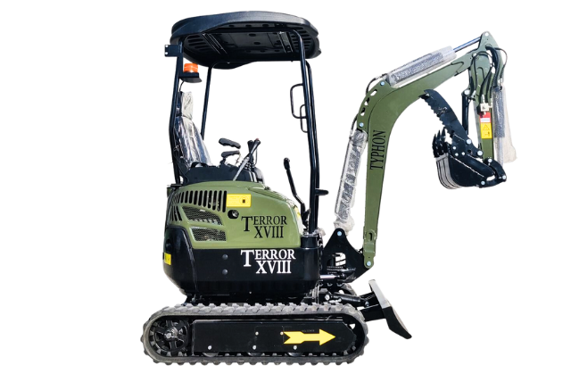 Top Compact & Mini Excavator Diggers- TYPHON Machinery