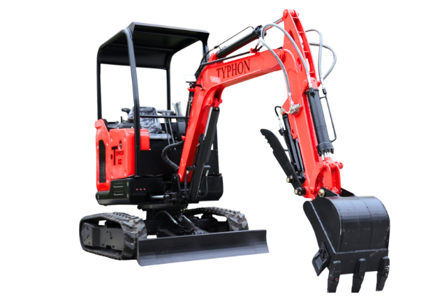 Top Compact & Mini Excavator Diggers- TYPHON Machinery