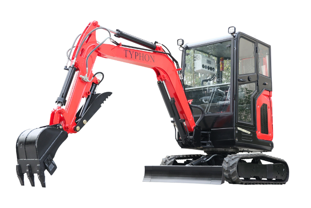 Top Compact & Mini Excavator Diggers- TYPHON Machinery