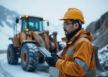 wheel loader inspection