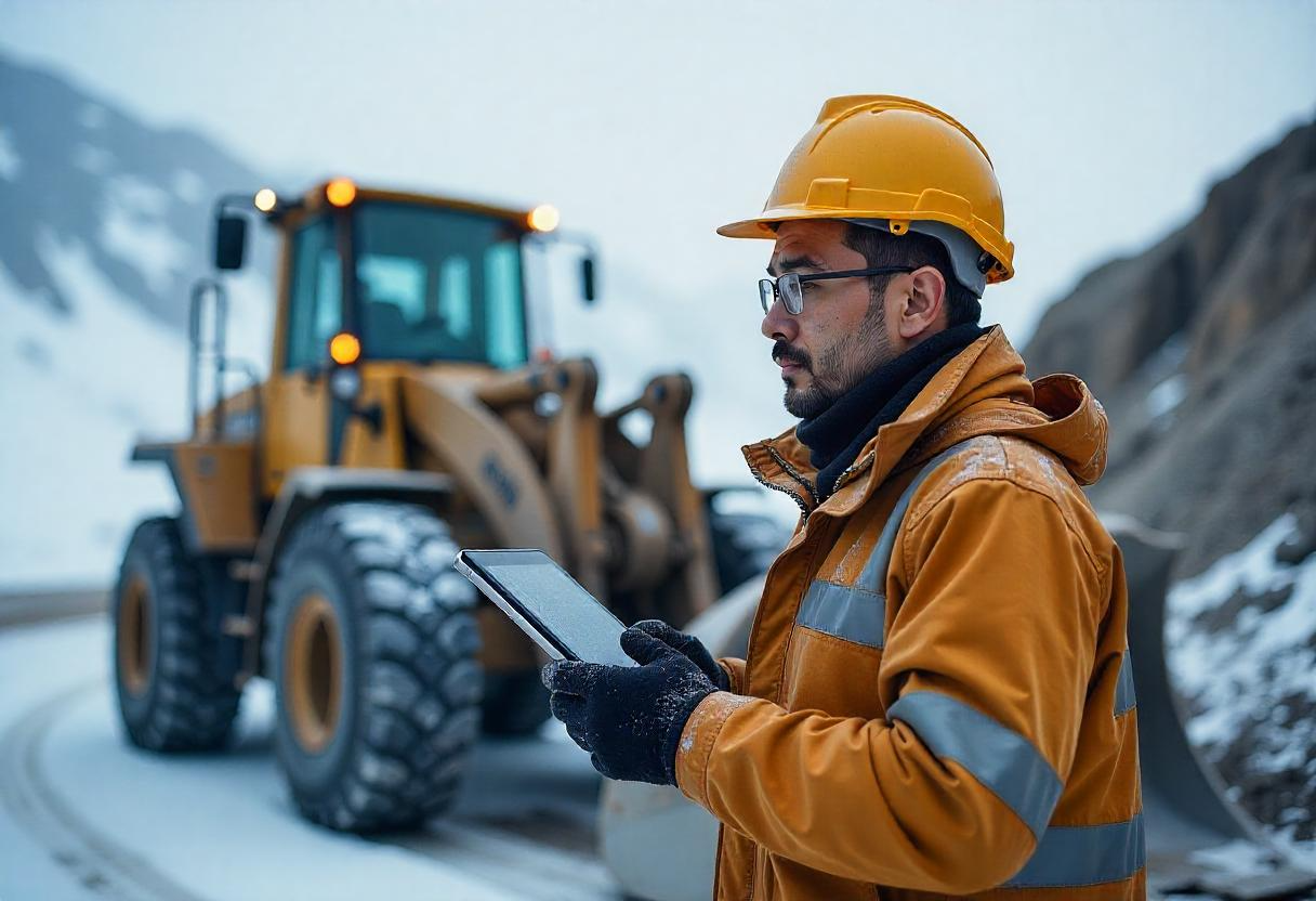 wheel loader inspection