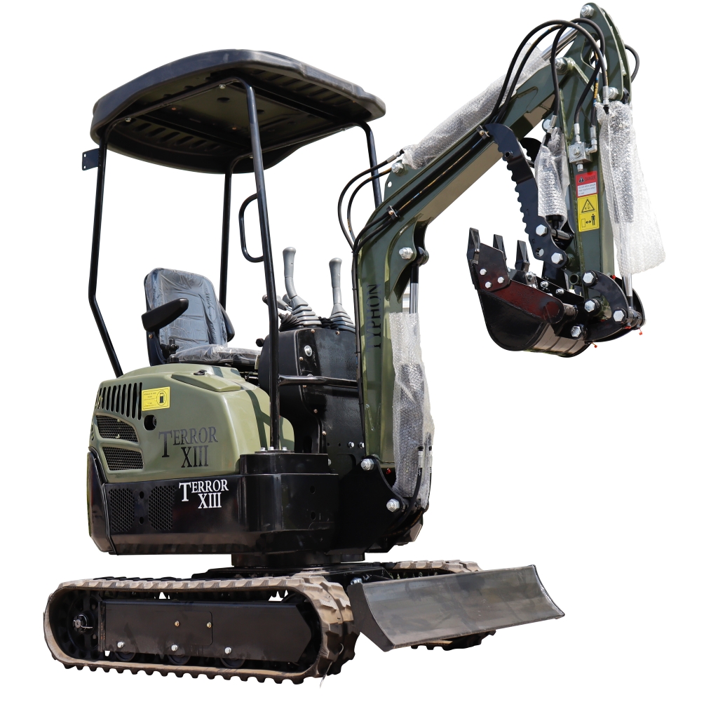 Top Compact & Mini Excavator Diggers- TYPHON Machinery TYPHON TERROR XIII Mini Excavator