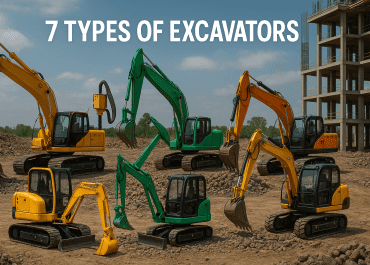 7 Types of Excavators