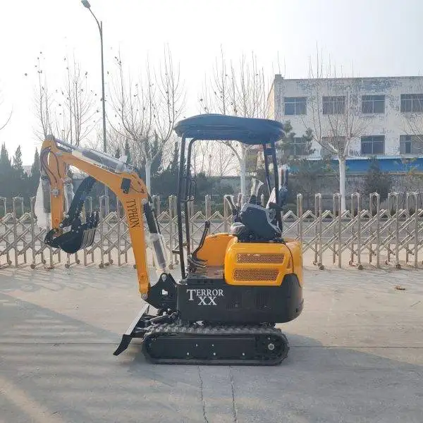 2025 4,000 lb TYPHON TERROR XX Mini Excavator Rubber Track with Kubota D902 Diesel Engine USA - Image 4