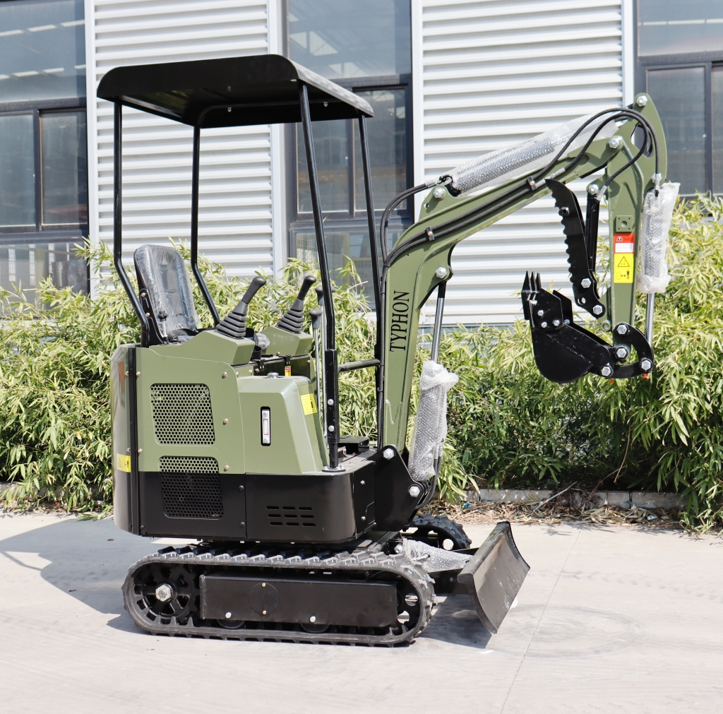 Top Compact & Mini Excavator Diggers- TYPHON Machinery