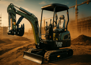 Mini Excavators in Construction