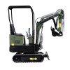 TYPHON TERROR X STORM Mini Excavator 1 Ton Trench Digger with Canopy, Hydraulic Thumb Clip, Bucket - Image 3
