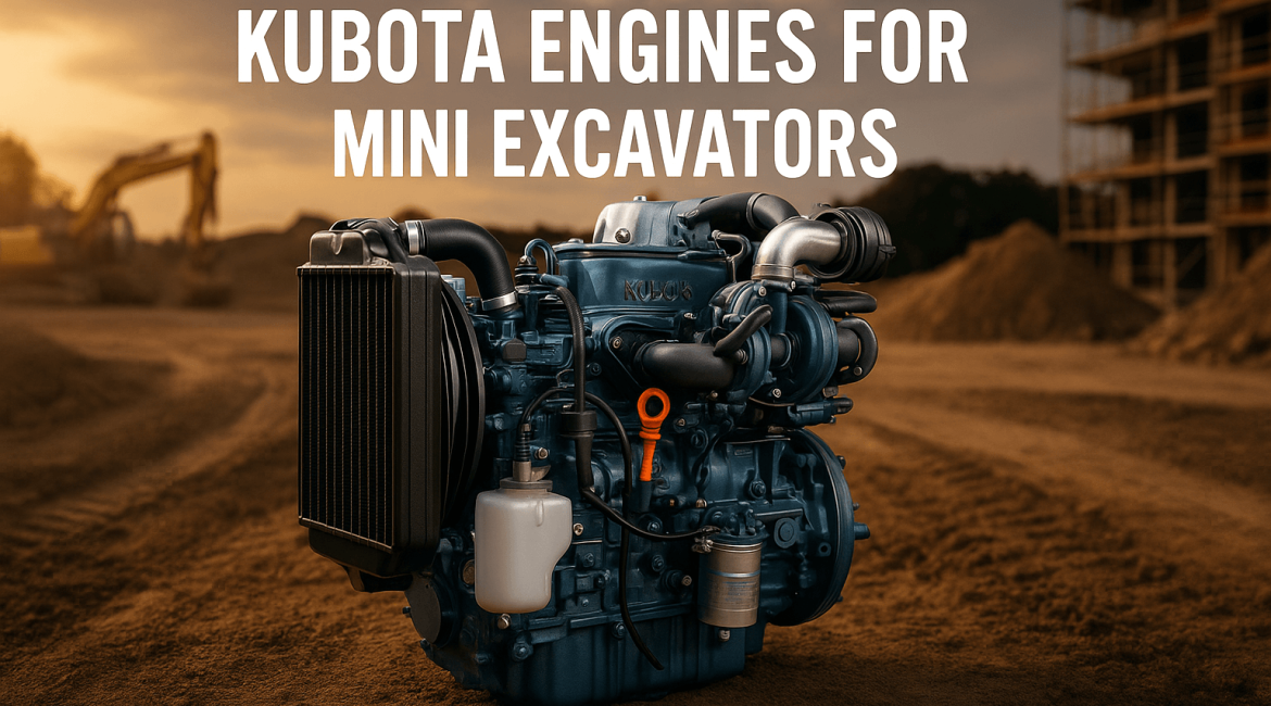 Kubota Engines for Mini Excavators
