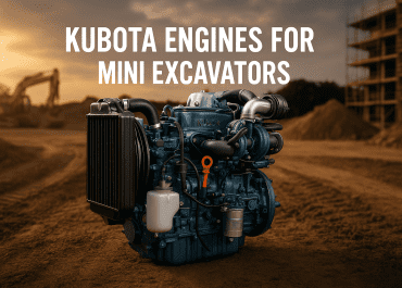 Kubota Engines for Mini Excavators