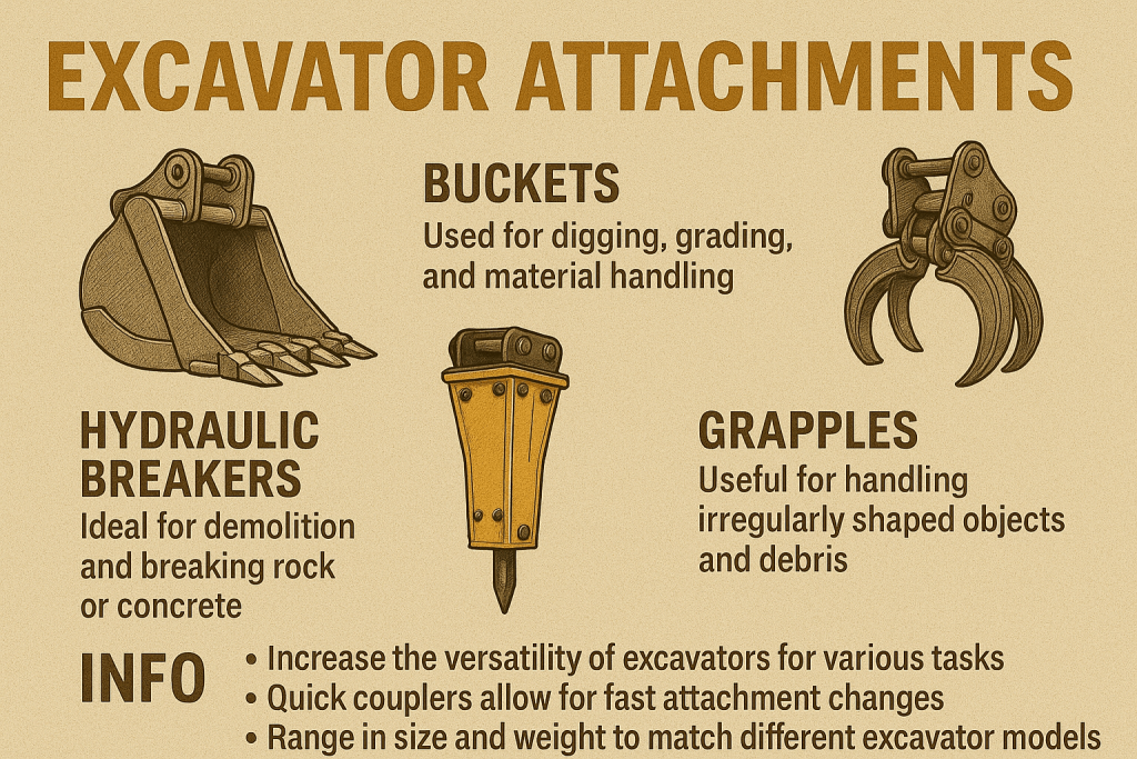 mini excavator attachment