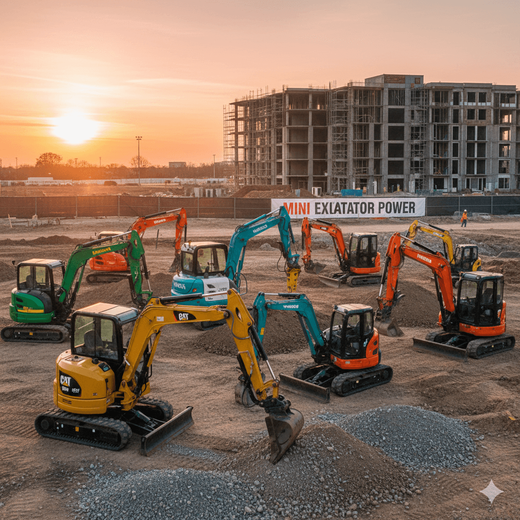 Top Mini Excavator Brands