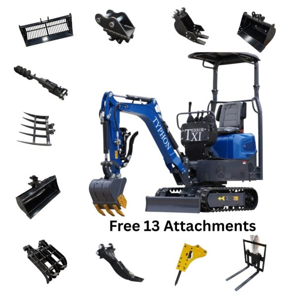 TERROR XI Mini Excavator Digger