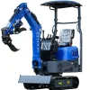 TERROR XI Mini Excavator Digger 13.5hp Gas B&S EPA Engine with 13 Attachments - Image 16