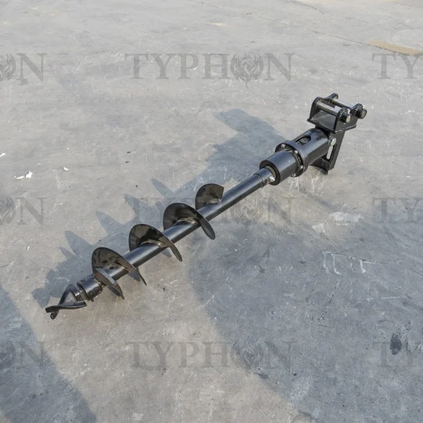 Auger Attachment For 2-3 ton Mini Excavator 7.9in Auger Bit Earth Drilling - Image 6