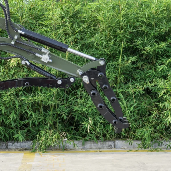Compact Grapple Attachment For 2-3 ton Mini Excavator Wide Opening Wood Grab - Image 3