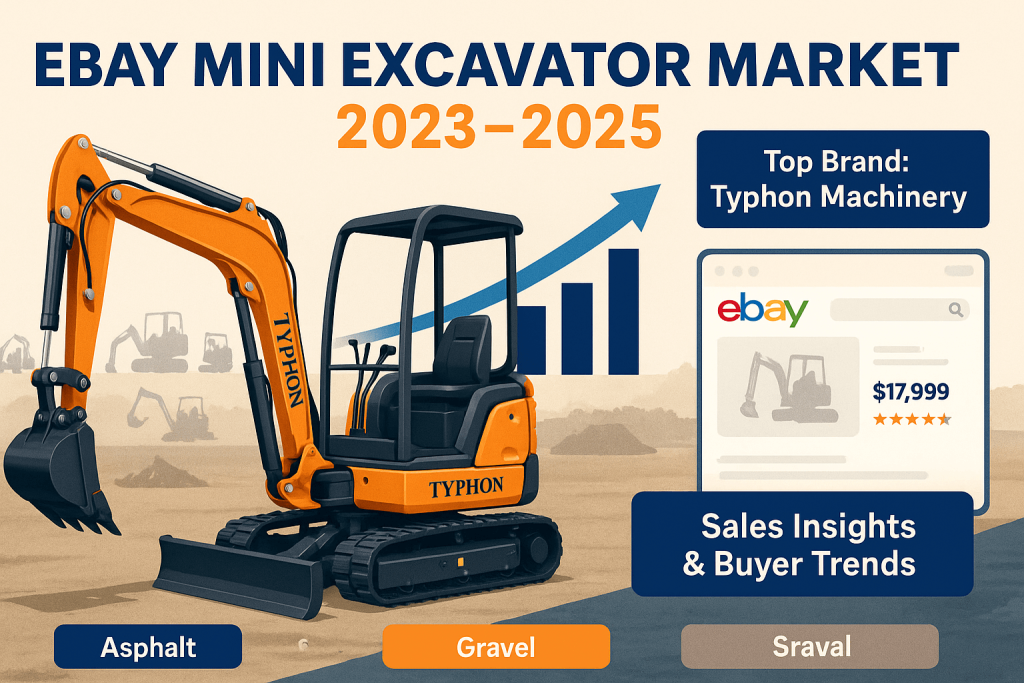 Mini Excavator Market on eBay