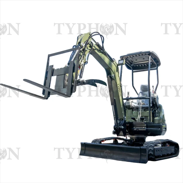 Pallet Fork Attachment for 2.5-3 ton Mini Excavator