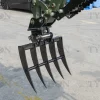 Mini Excavator Rake Compact Attachment General for 2-3 ton Small Digger - Image 9