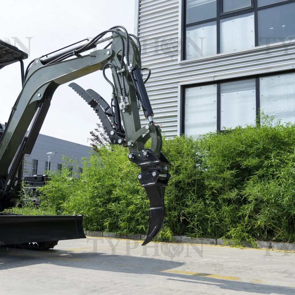 Top Compact & Mini Excavator Diggers- TYPHON Machinery