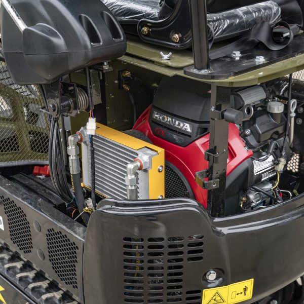 TYPHON TERROR XIII PRO STORM Mini Excavator – 1.3 Ton Trench Digger with Canopy, Hydraulic Thumb Clip, 22.1hp Honda Engine USA - Image 7