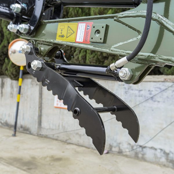 TYPHON TERROR XIII PRO STORM Mini Excavator – 1.3 Ton Trench Digger with Canopy, Hydraulic Thumb Clip, 22.1hp Honda Engine USA - Image 19