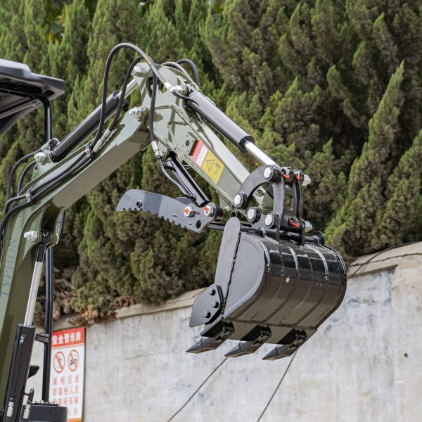 TYPHON TERROR XIII PRO STORM Mini Excavator – 1.3 Ton Trench Digger with Canopy, Hydraulic Thumb Clip, 22.1hp Honda Engine USA - Image 4