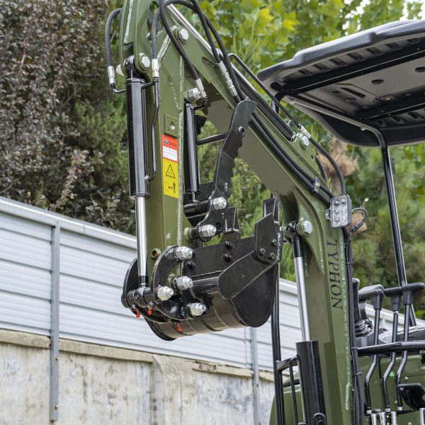 TYPHON TERROR XIII PRO STORM Mini Excavator – 1.3 Ton Trench Digger with Canopy, Hydraulic Thumb Clip, 22.1hp Honda Engine USA - Image 29