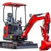 3800lbs TYRANT 17 Diesel Mini Excavator Kubota D902 Engine Side Swing w 12 attachments - Image 16