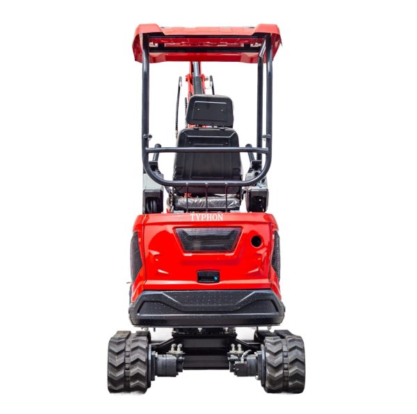 3800lbs TYRANT 17 Diesel Mini Excavator Kubota D902 Engine Side Swing w 12 attachments - Image 11