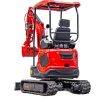 3800lbs TYRANT 17 Diesel Mini Excavator Kubota D902 Engine Side Swing w 12 attachments - Image 6