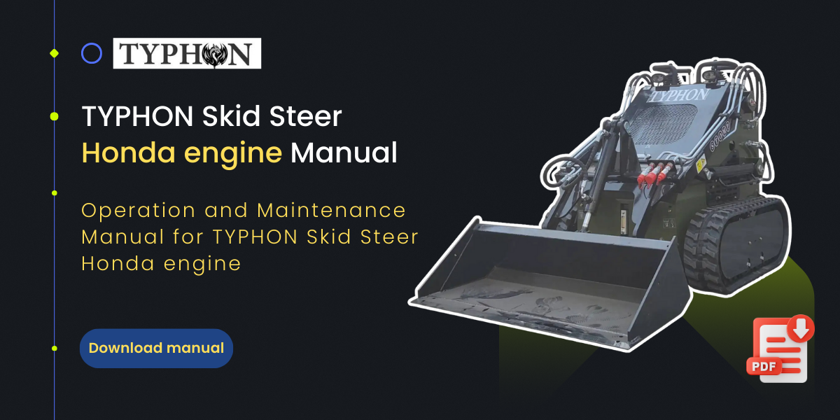 skid steer Honda engine manual