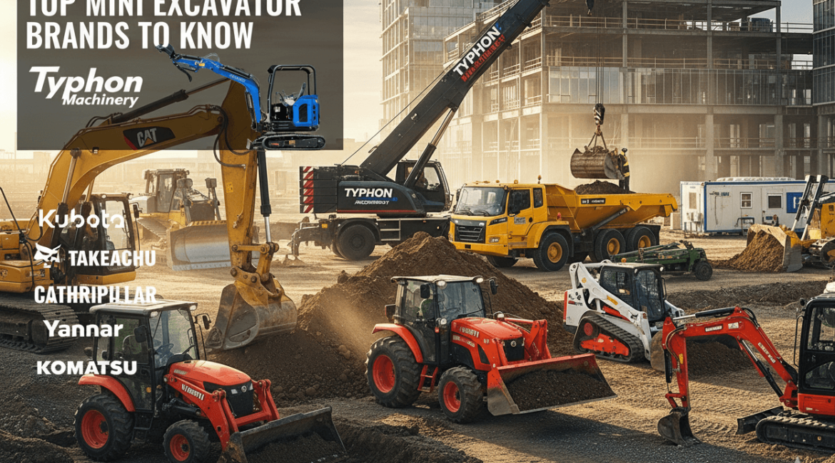 Top Mini Excavator Brands