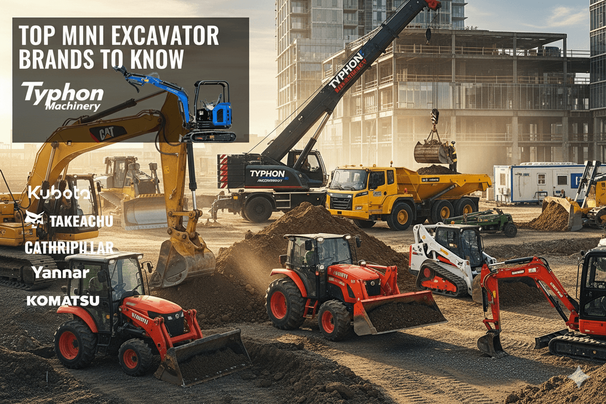 Top Mini Excavator Brands