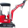 TYPHON TERROR ONE STORM 1 Ton Mini Excavator Trench Digger with hydraulic oil cooler Canopy & Wide Bucket - Image 23