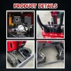 TYPHON TERROR ONE STORM 1 Ton Mini Excavator Trench Digger with hydraulic oil cooler Canopy & Wide Bucket - Image 7