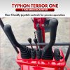 TYPHON TERROR ONE STORM 1 Ton Mini Excavator Trench Digger with hydraulic oil cooler Canopy & Wide Bucket - Image 15