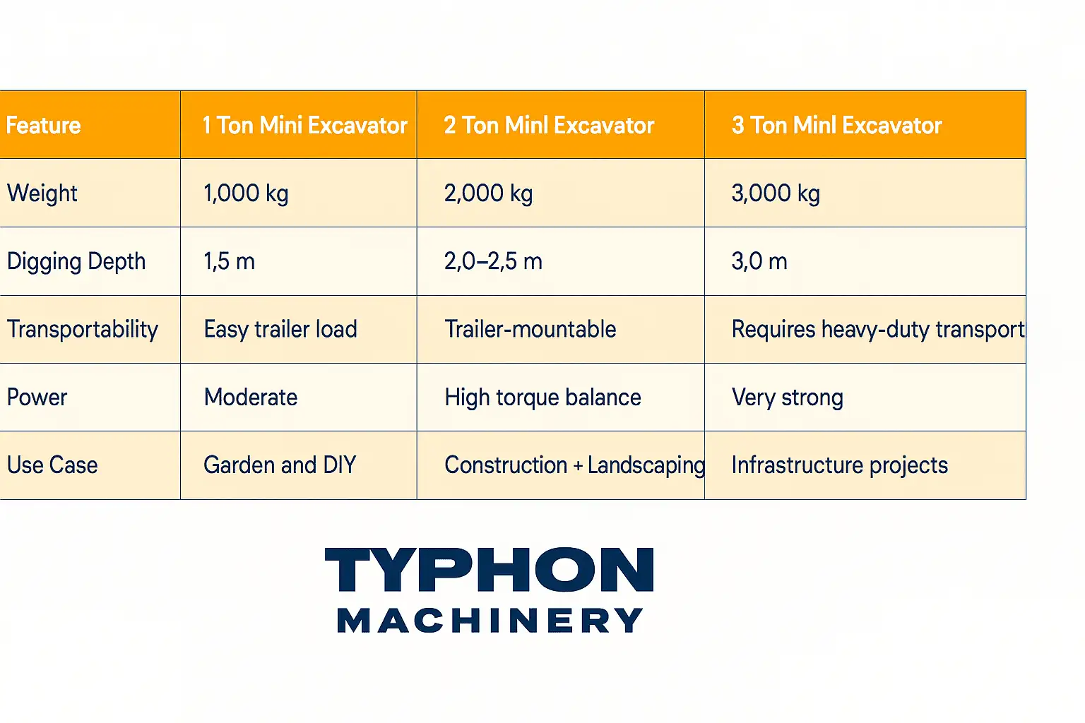 2 ton mini excavator