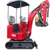 TYPHON TERROR ONE STORM 1 Ton Mini Excavator Trench Digger with hydraulic oil cooler Canopy & Wide Bucket - Image 2