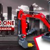 TYPHON TERROR ONE STORM 1 Ton Mini Excavator Trench Digger with hydraulic oil cooler Canopy & Wide Bucket - Image 12