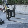 Pallet Fork Attachment for 2.5-3 ton Mini Excavator Adjustable Stabilizer Bar USA - Image 3