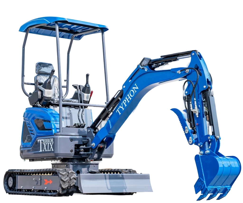 TYPHON TERROR XIX STORM Mini Excavator – 4000lbs