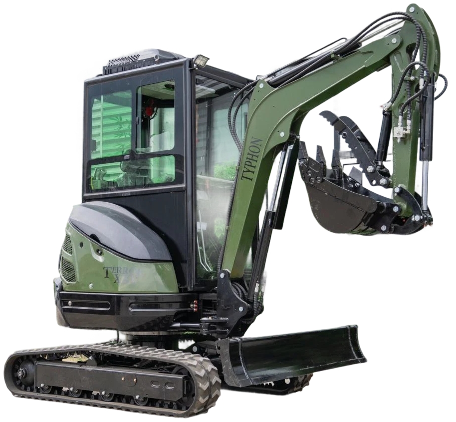 TYPHON TERROR XXV Diesel Mini Excavator 2.7 Ton 25.1 HP