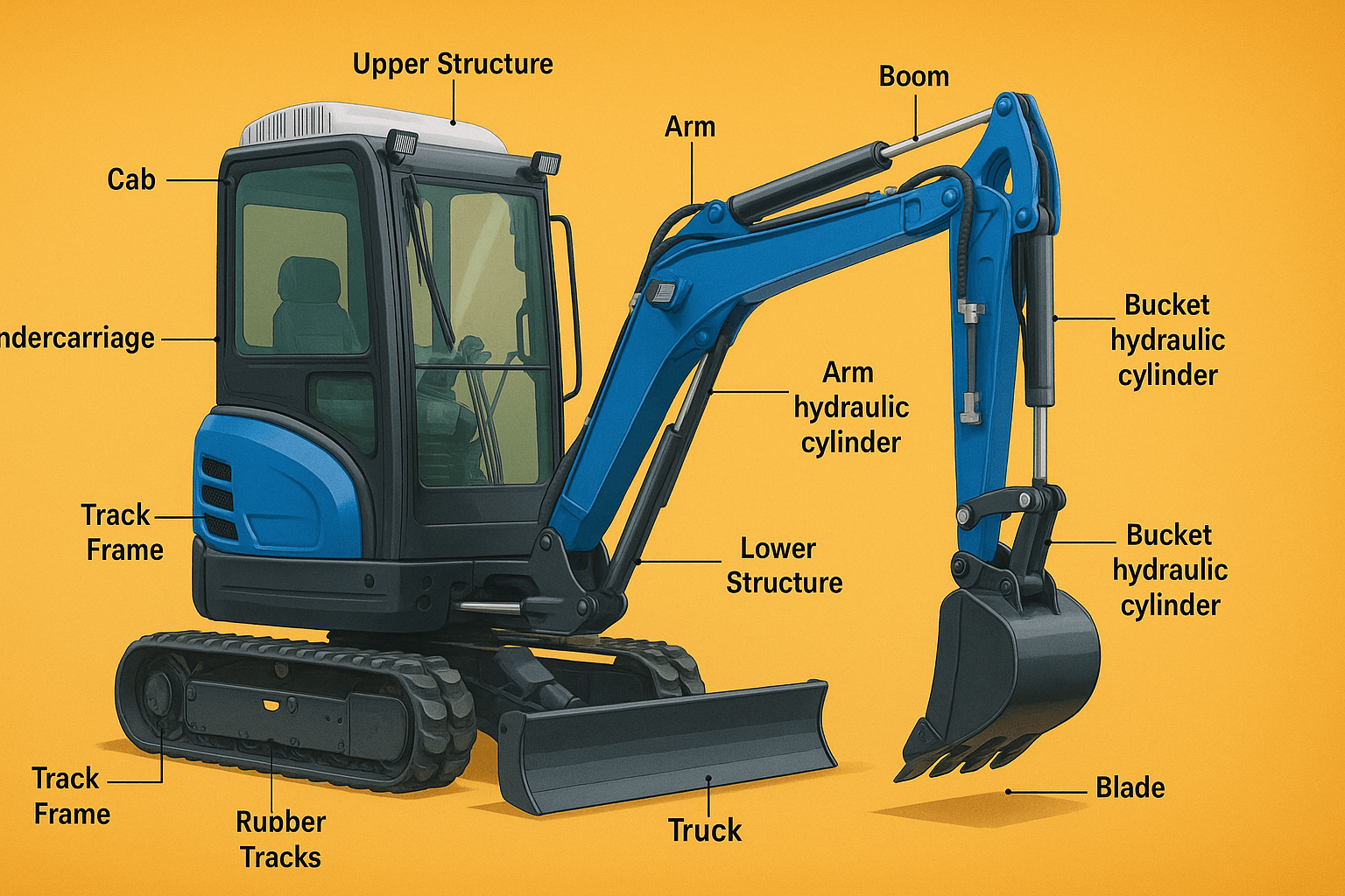 Mini Excavator Parts